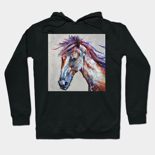 horse sketch Hoodie by bogfl